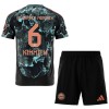 Camisola + Calções FC Bayern de Munique Kimmich 6 Criança Equipamento 2ª 24/25